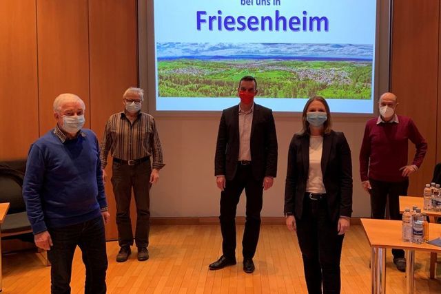 Sandra Boser zu Besuch bei der Gemeinde Friesenheim