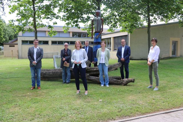 Besuch beim katholischen Kindergarten St. Franziskus und der SBBZ Ried in Kürzell / Meißenheim