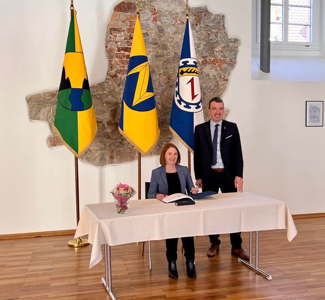 „Land und Kommunen sind gemeinsam unterwegs, um die Folgen des Krieges abzufedern“
Sandra Boser MdL besuchte die Stadt Wolfach
