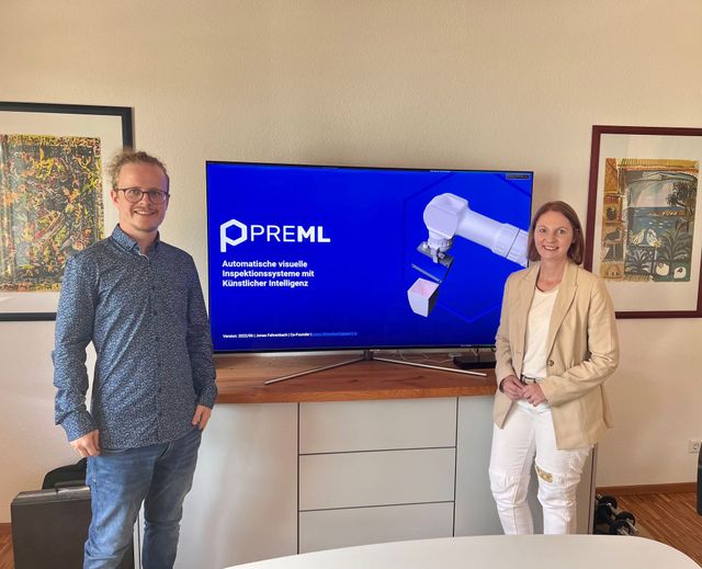 „Start-ups sind wichtige Innovationstreiber und der Mittelstand von Morgen“ - Sandra Boser MdL zu Besuch bei preML in Lahr