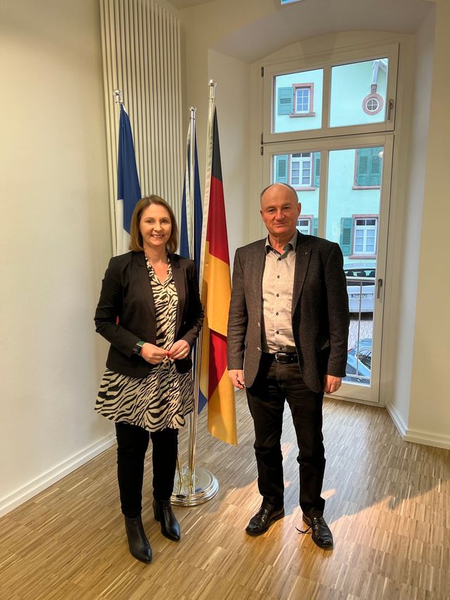 „Arbeit und Wohnraum sind wichtig für die Integration der Flüchtlinge“ - Sandra Boser MdL zu Besuch bei der Stadt Mahlberg