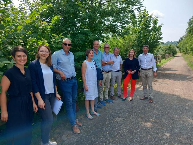 Sandra Boser MdL zu Besuch bei der Gemeinde Ettenheim und dem August-Ruf-Bildungszentrum
