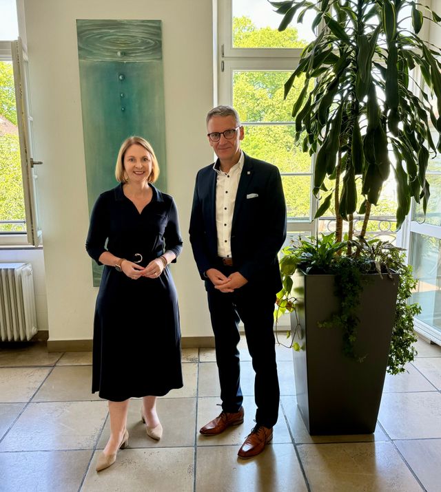 Sandra Boser MdL zu Besuch bei der Stadt Lahr