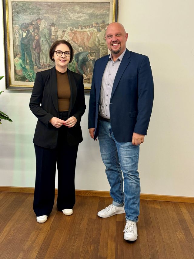 Antrittsbesuch in Haslach – Sandra Boser MdL im Austausch mit Bürgermeister Armin Hansmann