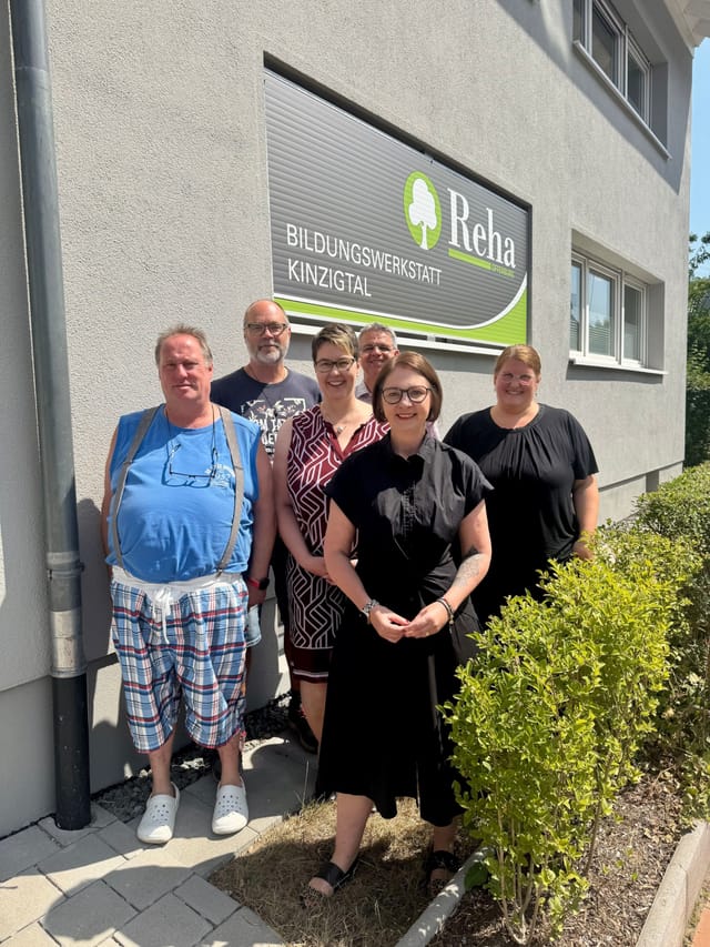 Landtagsabgeordnete Sandra Boser zu Besuch bei der Bildungswerkstatt Kinzigtal