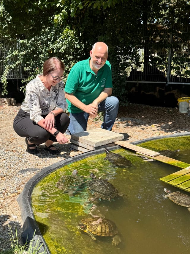„Die Tierheime leisten sehr wertvolle Arbeit“ – Sandra Boser MdL besucht das Tierheim in Lahr